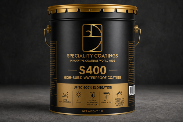 S400 – High-Build Waterproof Coating